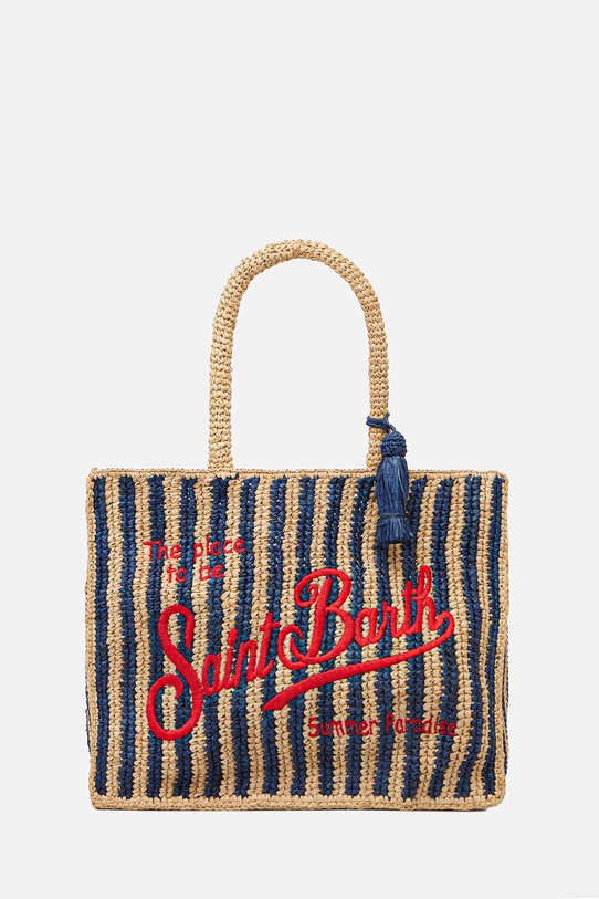 Пляжная сумка MC2 Saint Barth вмещает А4 бежевый VANI013