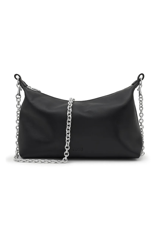 Tous geantă de piele HOLD uni negru 2002288851