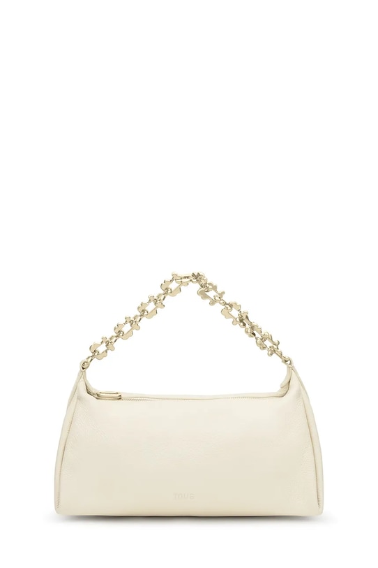 Akcesoria Tous torebka skórzana FOLD 2002306701 beżowy