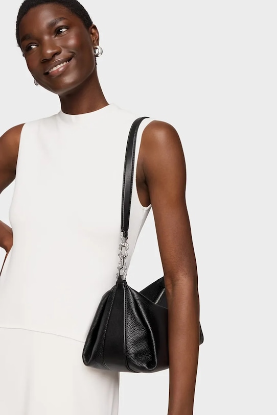 Tous torebka skórzana FOLD 2002306751 czarny