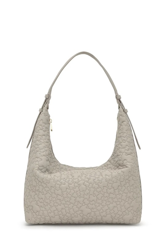 Tous torebka Puffy Bear mieści A4 beżowy 2002304843