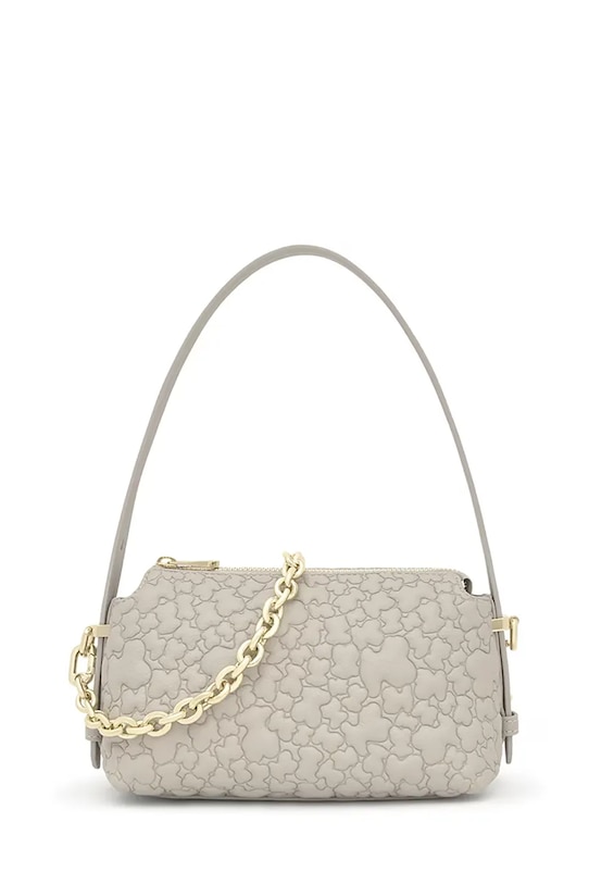 Tous torebka Puffy Bear nie mieści A4 szary 2002305043