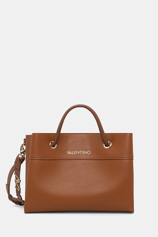 Valentino Bags torebka mieści A4 brązowy VBS5A802