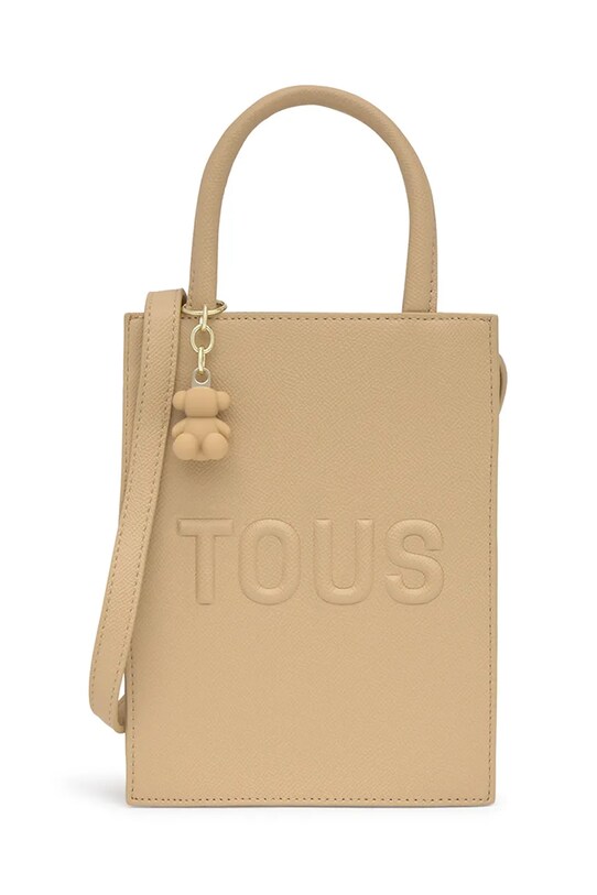 Tous torebka nie mieści A4 beżowy 2002105943