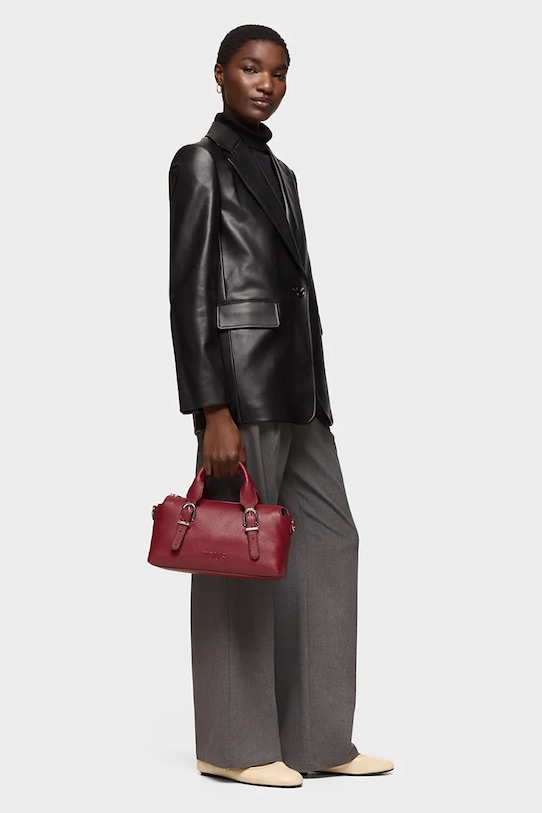 Шкіряна сумочка Tous 2002189217 бордо