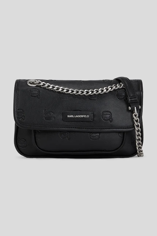 Karl Lagerfeld geantă IKON MONOGRAM uni negru A3W30109