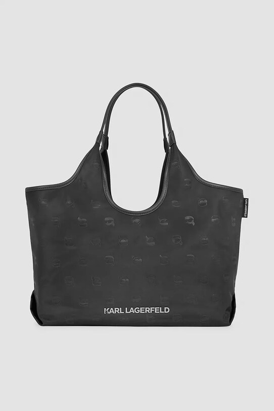 Karl Lagerfeld kézitáska textil fekete A3W30116