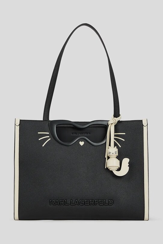 Сумочка Karl Lagerfeld вмещает А4 чёрный A3W30134