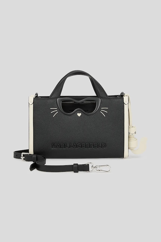 Torbica Karl Lagerfeld Ne ustreza A4 črna A3W30136