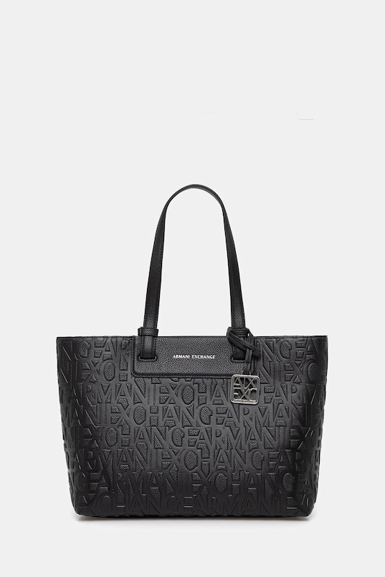 Armani Exchange torebka mieści A4 czarny XW001481.AF15774.NOS