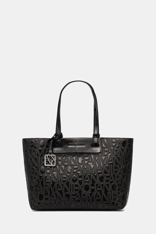 Armani Exchange torebka wzorzyste czarny XW001481.AF17290.NOS