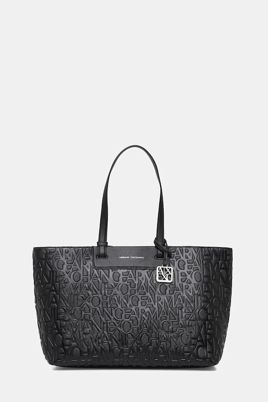 Armani Exchange torebka mieści A4 czarny XW001482.AF15774.NOS