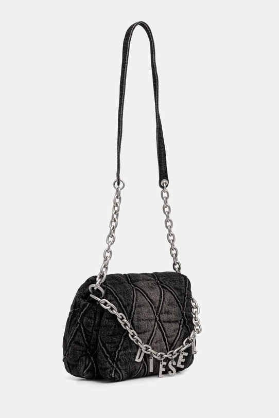 Diesel torebka jeansowa CHARM-D CHARM-D X09597.P6330 czarny AA00