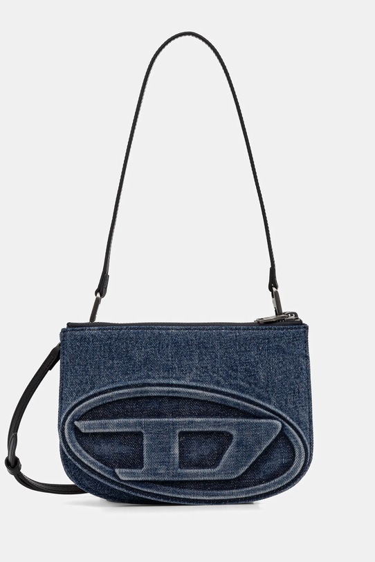 Diesel torebka jeansowa 1DR 2.0 1DR TWIN skóra licowa niebieski X10330.P6717