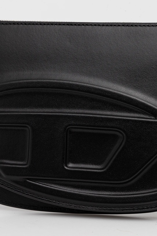 Δερμάτινη τσάντα Diesel 1DR 2.0 1DR TWIN μαύρο X10330.PR818