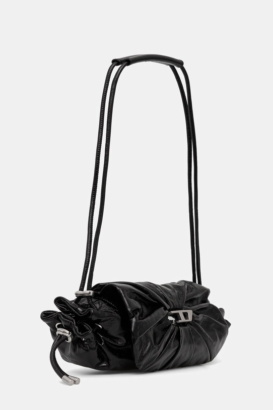 Diesel torebka skórzana SCRUNCH-D X10331.P1003 czarny AA00