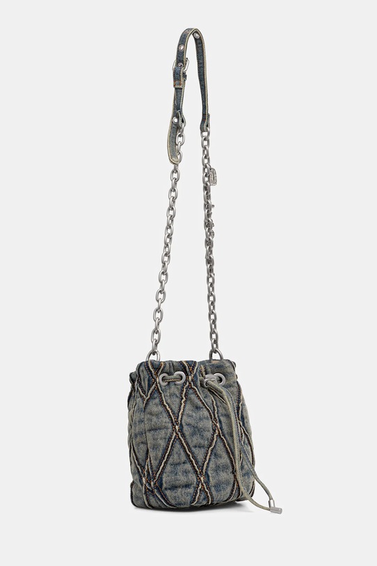 Diesel torebka jeansowa CHARM-D CHARM-D X10346.P5570 niebieski AA00