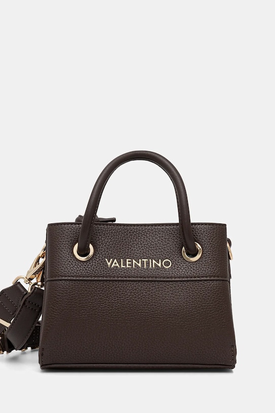 Valentino Bags torebka nie mieści A4 brązowy VBS5A805