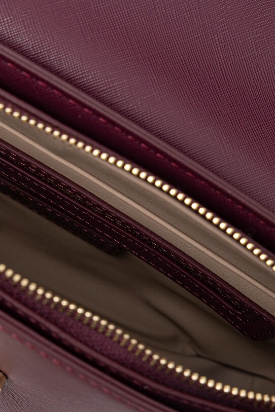 Kabelka Valentino Bags VBS7B303 burgundské