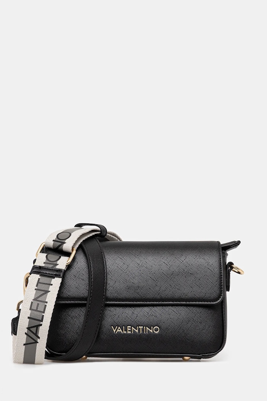 Kabelka Valentino Bags jednofarebný čierna VBS7B303