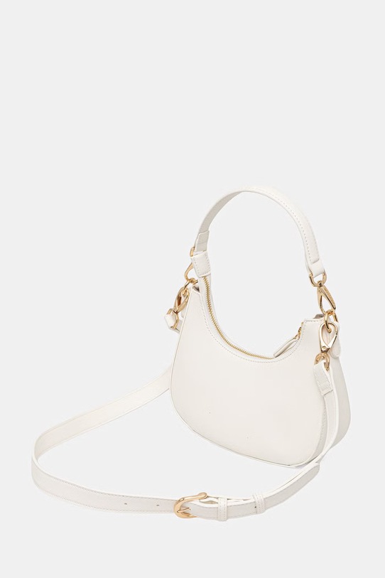 Akcesoria Valentino Bags torebka damska z imitacji skóry VBS7B305 biały