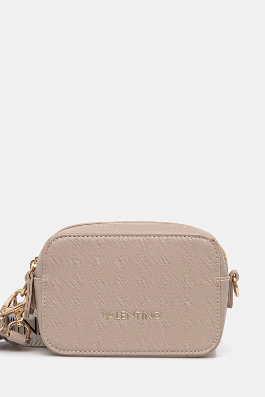 Valentino Bags torebka nie mieści A4 beżowy VBS7B306