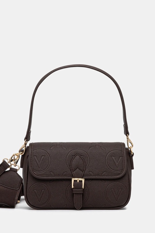 Τσάντα Valentino Bags SAMBA RE απομίμηση λείου δέρματος καφέ VBS8ZG09