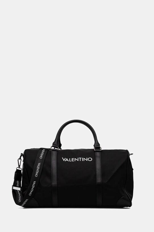 Taška Valentino Bags hladký černá VBS47308