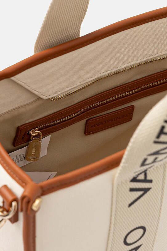 Valentino Bags torebka VBS7DD01 beżowy