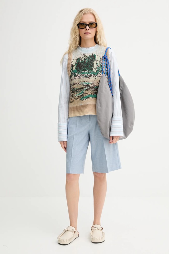 Renewed torebka bawełniana creative upcycling denim.torba.upc szary AA00