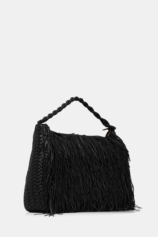 Twinset torebka skórzana 252TS8EAA czarny AA00