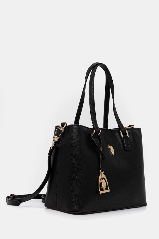 Τσάντα U.S. Polo Assn. Jones BEUJE8662WVP μαύρο AA00