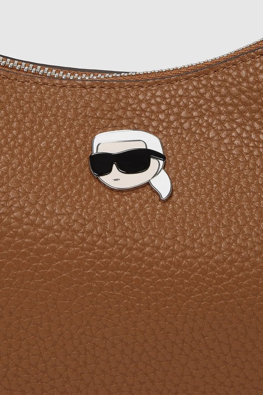 Akcesoria Karl Lagerfeld torebka IKON A4W30007 brązowy