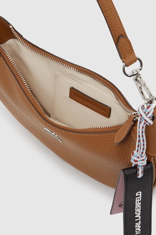 Karl Lagerfeld torebka IKON brązowy A4W30007