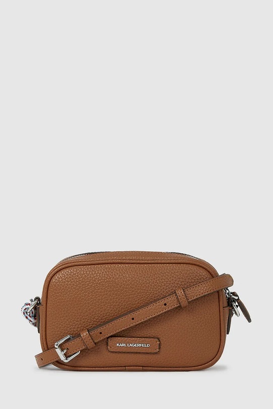 Τσάντα Karl Lagerfeld A4W30248 καφέ NC00