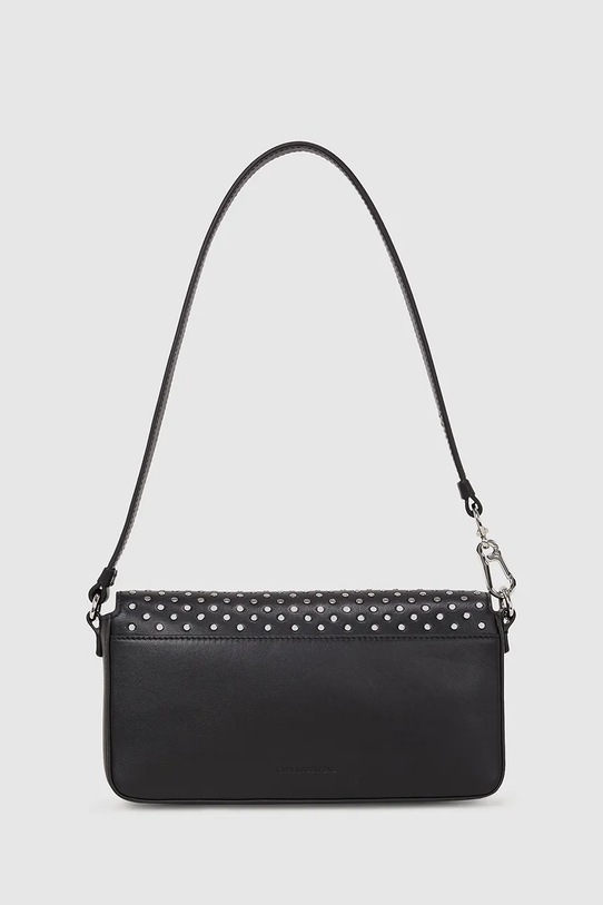 Кожена чанта Karl Lagerfeld A4W30083 черен AA00