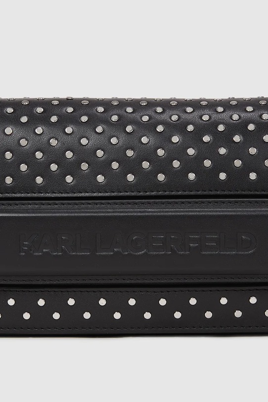 Аксесоари Кожена чанта Karl Lagerfeld A4W30083 черен