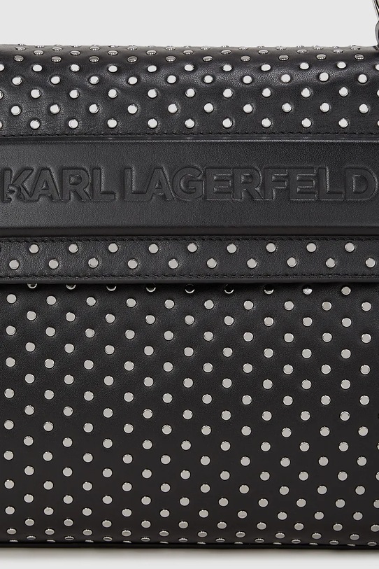 Accesorii Karl Lagerfeld poșetă de piele A4W30086 negru