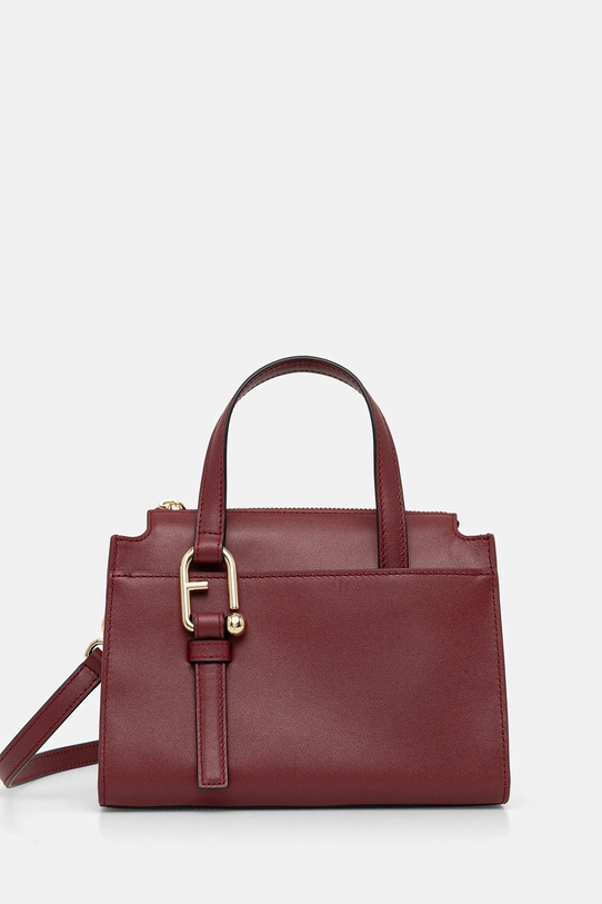 Кожаная сумочка Furla кожа бордо WB01337.BX2045.0053S