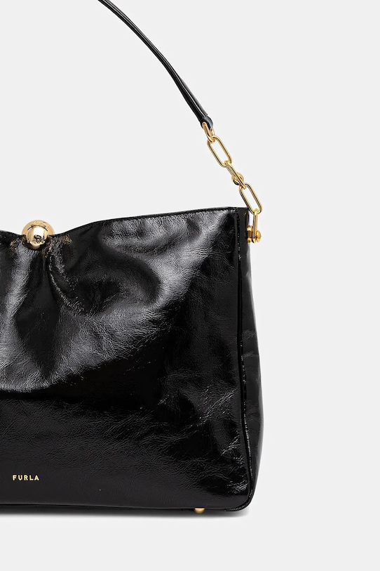 Akcesoria Furla torebka skórzana WB01885.BX4100.O6000 czarny