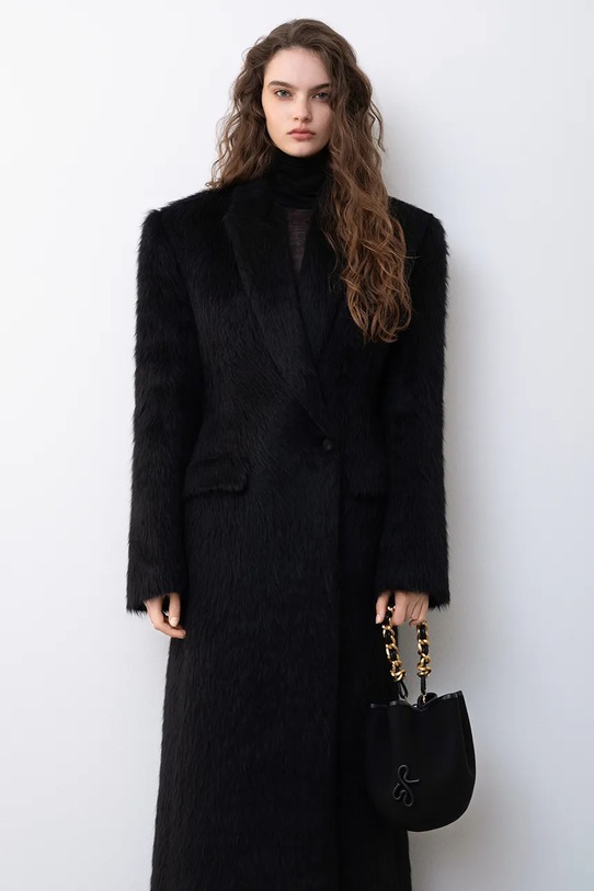 Ruslan Baginskiy torebka wełniana BBCT033.WF.120L.PLRB czarny AA00