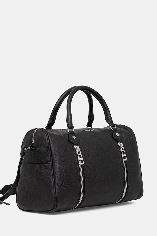 Δερμάτινη τσάντα ZADIG&VOLTAIRE LWBA04313 μαύρο AA00