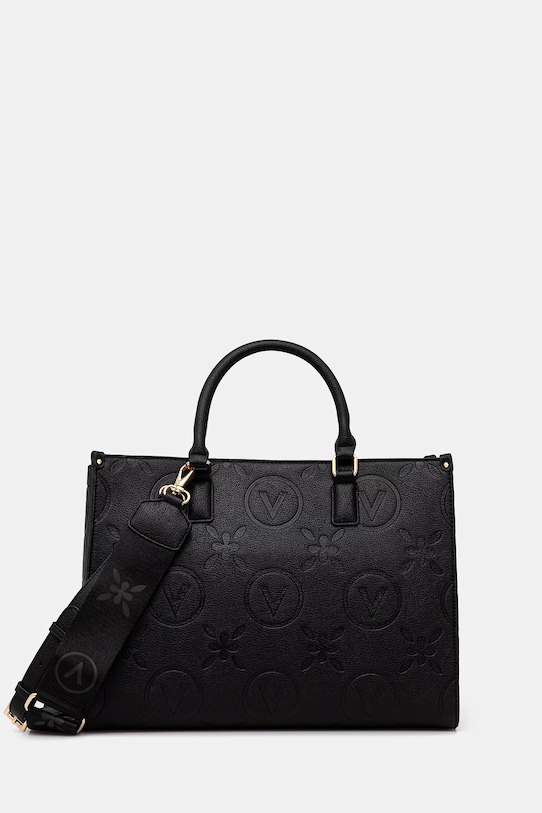 Valentino Bags torebka shopper damska z imitacji skóry SAMBA RE czarny VBS8ZG05