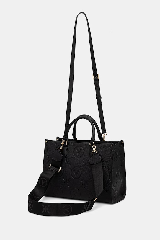 Akcesoria Valentino Bags torebka shopper damska z imitacji skóry SAMBA RE VBS8ZG05 czarny