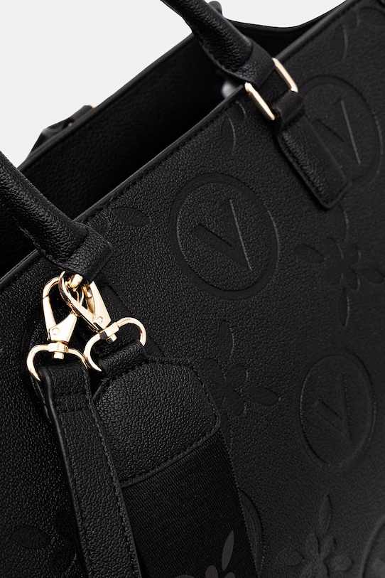 Valentino Bags torebka shopper damska z imitacji skóry SAMBA RE czarny VBS8ZG05