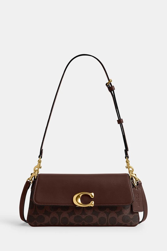 Coach torebka Jet skóra licowa brązowy CBA83