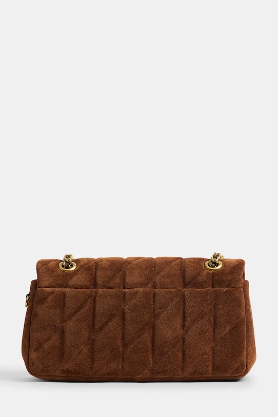 Coach torebka zamszowa Tabby 26 CCK49 brązowy AA00