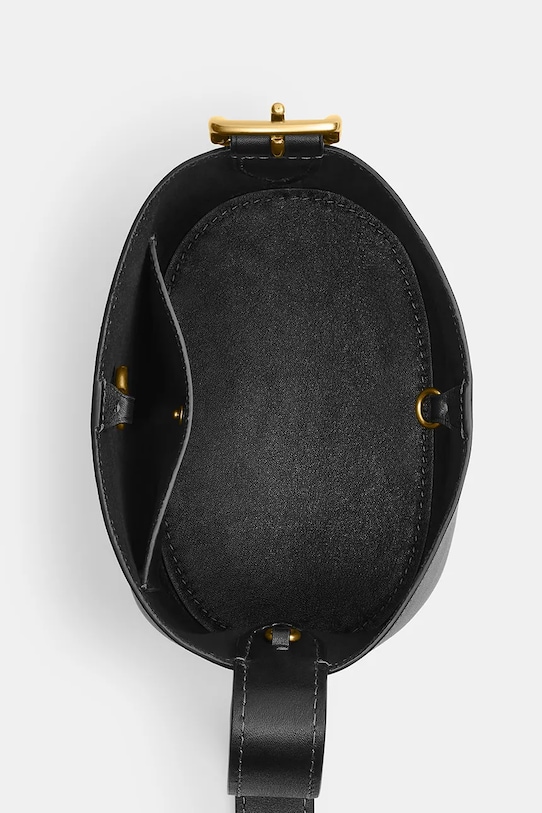 Coach crossbody kabelka dámská kožená Bleecker Bucket Bag 21 CCX07 černá