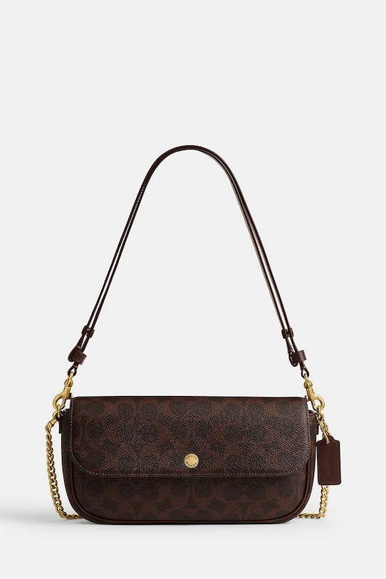 Coach torebka Brook skóra licowa brązowy CAN91