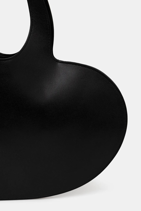 Akcesoria Coperni torebka skórzana Double Heart COPBA113F6083 czarny